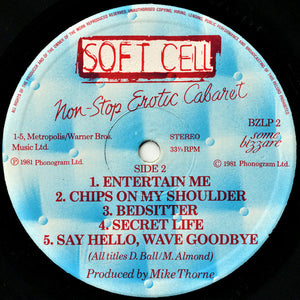 Soft Cell : Non-Stop Erotic Cabaret (LP, Album)