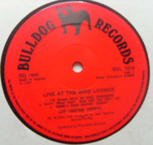 Lightnin' Hopkins : "Live" At The Bird Lounge (Houston, Texas) (LP, Album)