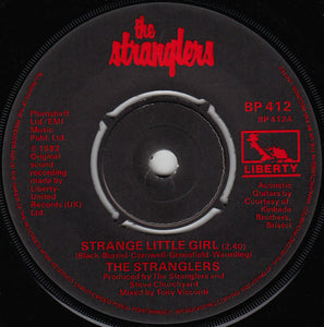 The Stranglers : Strange Little Girl (7", Single, Pus)