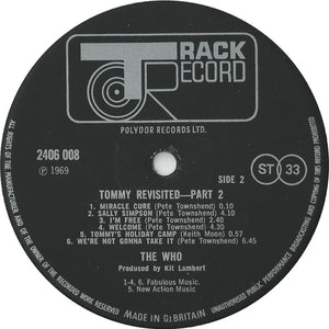 The Who : Tommy - Part 2 (LP, Album)