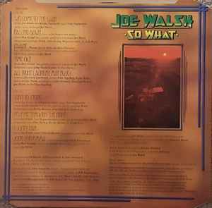 Joe Walsh : So What (LP, Album, EMI)