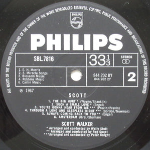 Scott Walker : Scott (LP, Album)