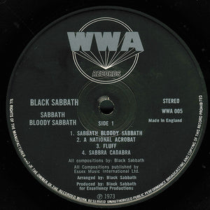 Black Sabbath : Sabbath Bloody Sabbath (LP, Album, Gat)