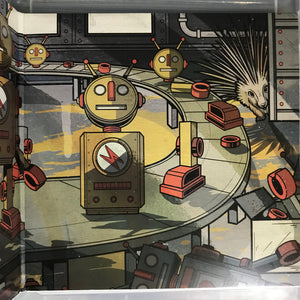 Obey Robots : One In A Thousand (LP, Album, Ltd, Cle)