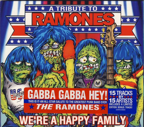 Various : We're A Happy Family - A Tribute To Ramones (CD, Comp, Ltd, Dig)
