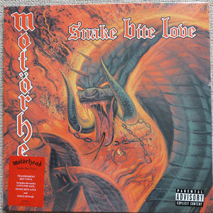 Motörhead : Snake Bite Love (LP, Album, RE, Red)