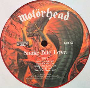 Motörhead : Snake Bite Love (LP, Album, RE, Red)