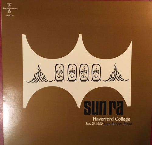 Sun Ra : Haverford College 1980 Solo Piano (LP, RSD, Gol)