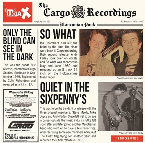 The Hoax (5) : The Cargo Recordings (LP, RSD, Comp, Ltd, RM, Red)