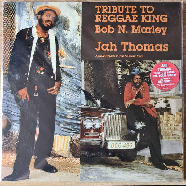 Jah Thomas : Tribute To Reggae King Bob N. Marley (LP, Album, RSD, Red)