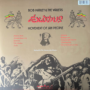 Bob Marley & The Wailers : Exodus (LP, RE, RM, RP, 180)