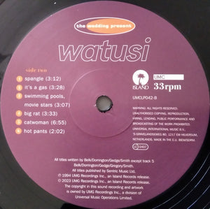 The Wedding Present : Watusi (LP, Album, RE)