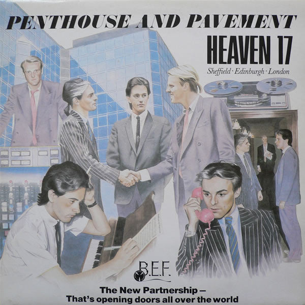 Heaven 17 : Penthouse And Pavement (LP, Album)