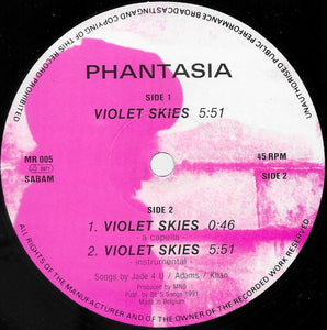 Phantasia : Violet Skies (12", Pin)