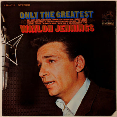 Waylon Jennings : Only The Greatest (LP, Album, RE)