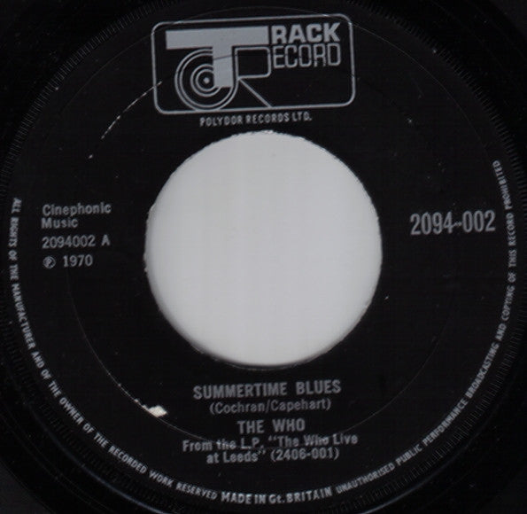 The Who : Summertime Blues (7