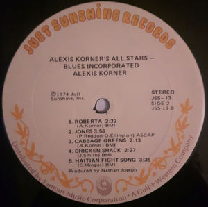 Alexis Korner's All Stars : Blues Incorporated (LP, Album)