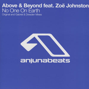 Above & Beyond Feat. Zoë Johnston : No One On Earth (12")