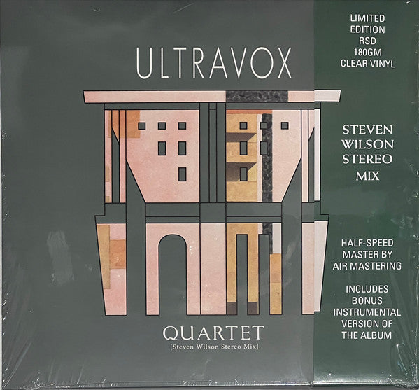 Ultravox : Quartet [Steven Wilson Stereo Mix] (LP, Album, RE, Cle + LP, Album, Cle + RSD, Ltd)