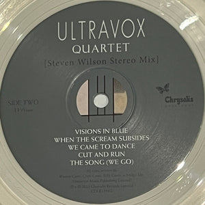 Ultravox : Quartet [Steven Wilson Stereo Mix] (LP, Album, RE, Cle + LP, Album, Cle + RSD, Ltd)