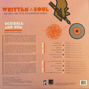 Various : Written In Their Soul (The Hits: The Stax Songwriter Demos) (LP, Album, RSD, Ltd, Ora)