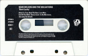 Mari Wilson with  The Wilsations : Born Lucky (Cass, EP)