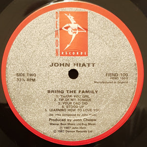 John Hiatt : Bring The Family (LP, Album)