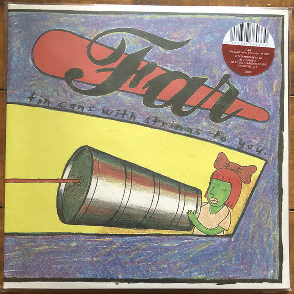 Far : Tin Cans With Strings To You (2xLP, Album, Ltd, RE, Red)