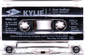 Kylie Minogue : Finer Feelings (Cass, Single)