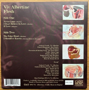 Viv Albertine : Flesh (12", EP, RSD, Ltd, Num, Rub)