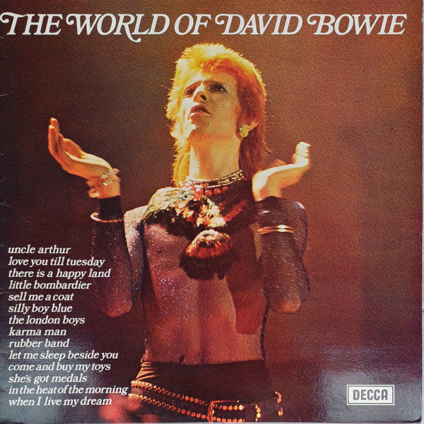 David Bowie : The World Of David Bowie (LP, Comp, RE)