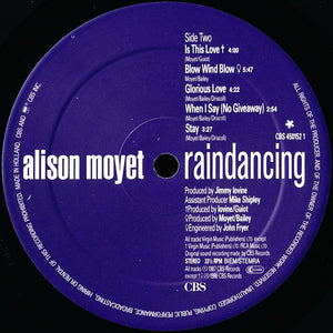 Alison Moyet : Raindancing (LP, Album)