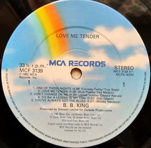 B.B. King : Love Me Tender (LP, Album)