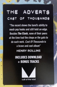 The Adverts : Cast Of Thousands  (LP, Album, RE)