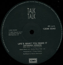 Load image into Gallery viewer, Talk Talk : Life&#39;s What You Make It (Extended Version) (12&quot;, Single)
