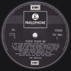 The Beatles : Please Please Me (LP, Album, RE)