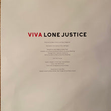 Load image into Gallery viewer, Lone Justice : Viva Lone Justice (LP, Album)
