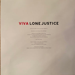 Lone Justice : Viva Lone Justice (LP, Album)