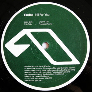 Endre : I Kill For You (12")