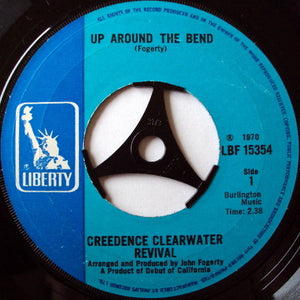 Creedence Clearwater Revival : Up Around The Bend / Run Through The Jungle (7", Single, Lar)