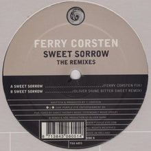 Load image into Gallery viewer, Ferry Corsten : Sweet Sorrow (The Remixes) (12&quot;)
