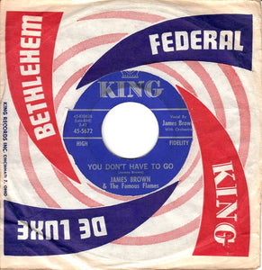 James Brown & The Famous Flames : Mashed Potatoes U.S.A. / You Don't Have To Go (7")