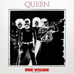 Queen : One Vision (Extended Vision) (12", Single, Red)