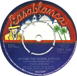 Parliament : Up For The Down Stroke (7", Single)