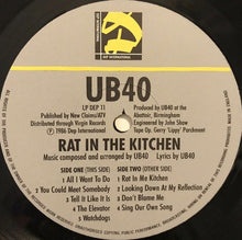 Load image into Gallery viewer, UB40 : Rat In The Kitchen (LP, Album)
