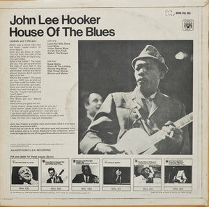 John Lee Hooker : House Of The Blues (LP, Album, Mono, RE)