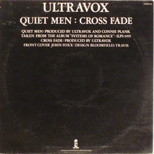 Load image into Gallery viewer, Ultravox : Quiet Men (12&quot;, Single, Ltd, Whi)
