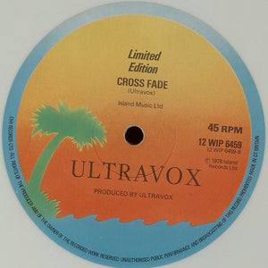 Ultravox : Quiet Men (12", Single, Ltd, Whi)