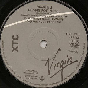 XTC : Making Plans For Nigel (7", Single, RE, Gre)