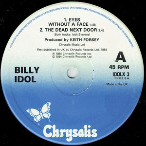 Billy Idol : Eyes Without A Face (12", EP)